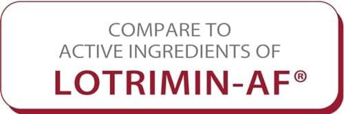 Globe Clotrimazol Antimykotikum Creme 1% USP (1 oz) – 5er-Pack – Fußpilz, Juckreiz, Brennen, Rissige Haut