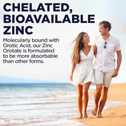 KAL Zinkorotat 30 mg, Retardtabletten, cheliertes Zink, Immunsystem-Unterstützung, vegan, glutenfrei, 90 Tabletten