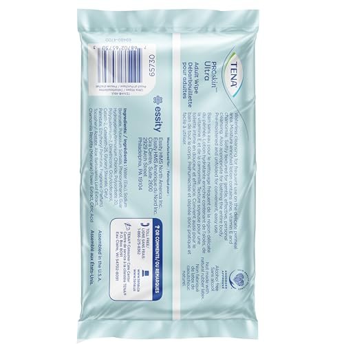 TENA ProSkin Incontinence Super Briefs, Erwachsenwindeln, Super Saugfähigkeit, Blasenschwäche-Kontrolle, Extra Large, 12 Stück