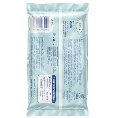 TENA ProSkin Ultra Körperpflegetücher für Erwachsene, 48 Tücher (1 Packung), Weiß