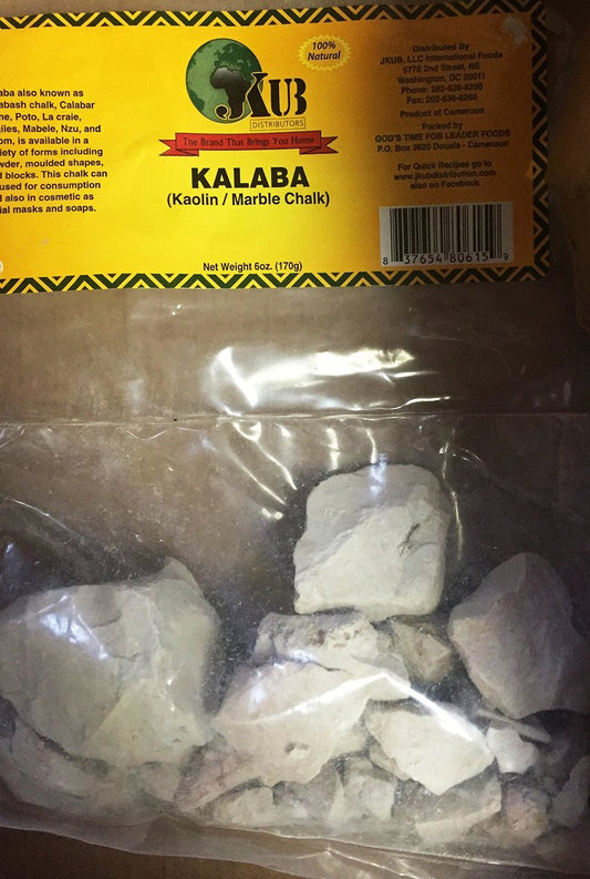 JKUB Kalaba Marble Chalk – Kaolin Calabar Gesichtsmaske, 170g