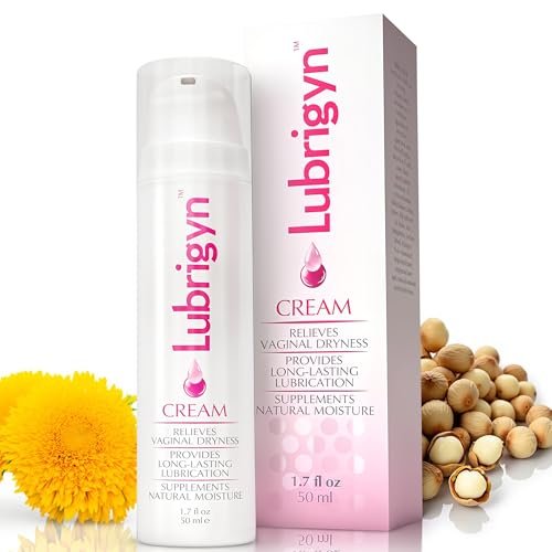 Lubrigyn Intimpflege Creme – Feuchtigkeitsspendendes Intimgel mit Hyaluronsäure und pflanzlichen Extrakten, 50 ml