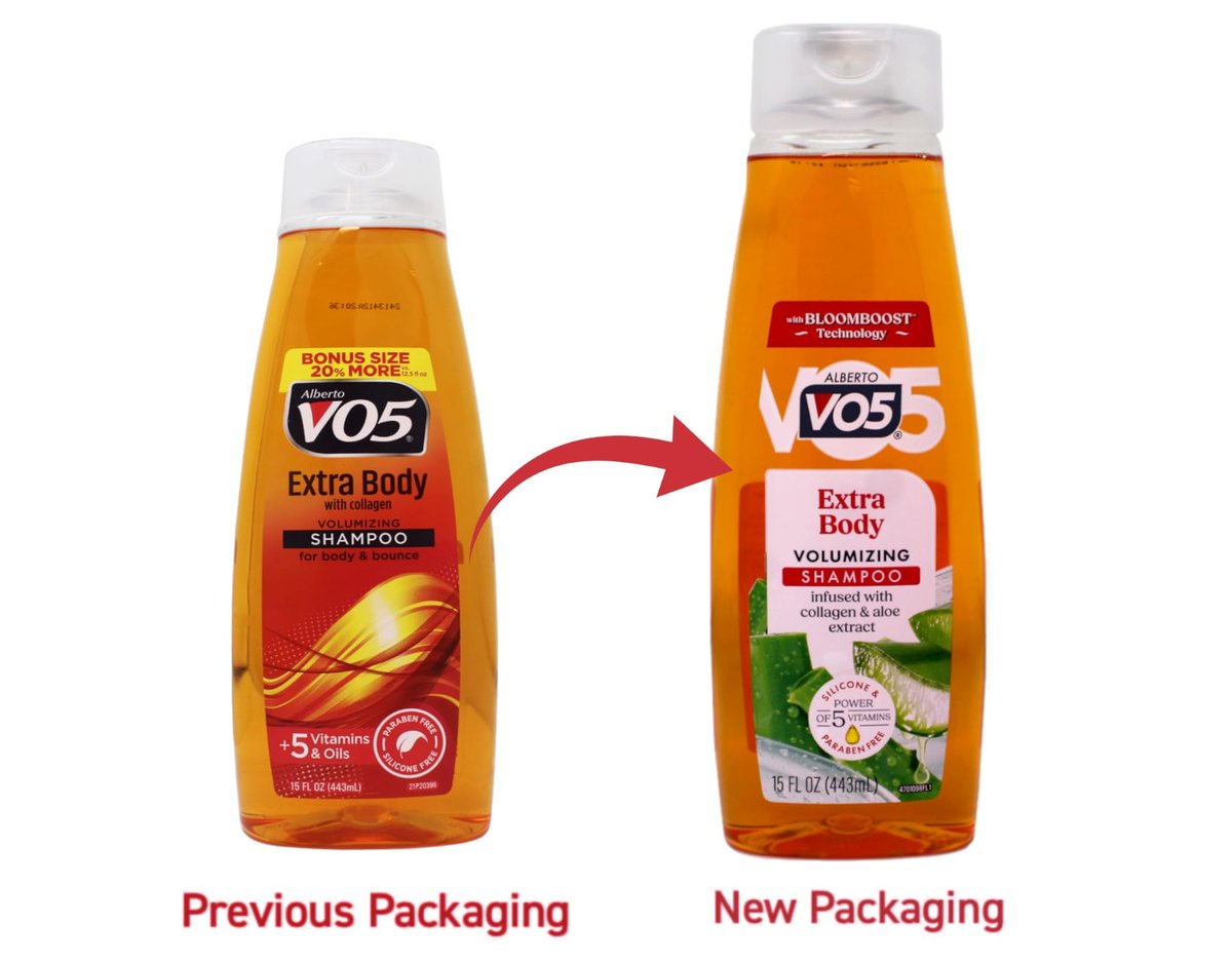 VO5 Extra Body Volumizing Shampoo – 12,5 Fl Oz (3er-Pack) für mehr Fülle und Volumen