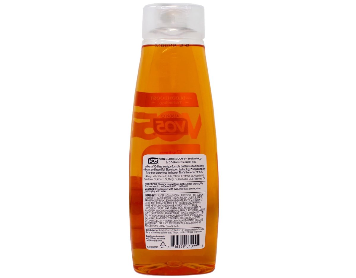 VO5 Extra Body Volumizing Shampoo – 12,5 Fl Oz (3er-Pack) für mehr Fülle und Volumen
