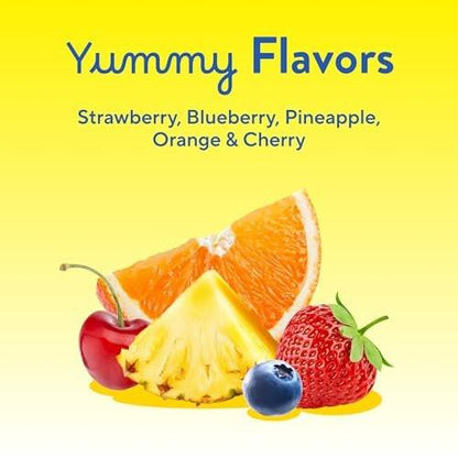 L'il Critters Gummy Vites Tägliche Multivitamine für Kinder – 190 Fruchtgummis mit Vitamin C und D für Kleinkinder ab 2 Jahren