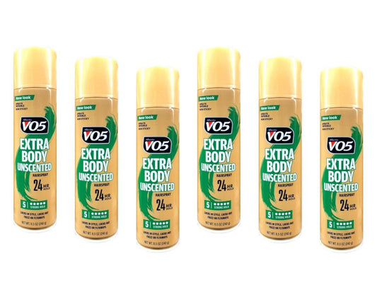 VO5 Crystal Clear Haarspray, Duftneutral 8,5 oz (6er-Pack)