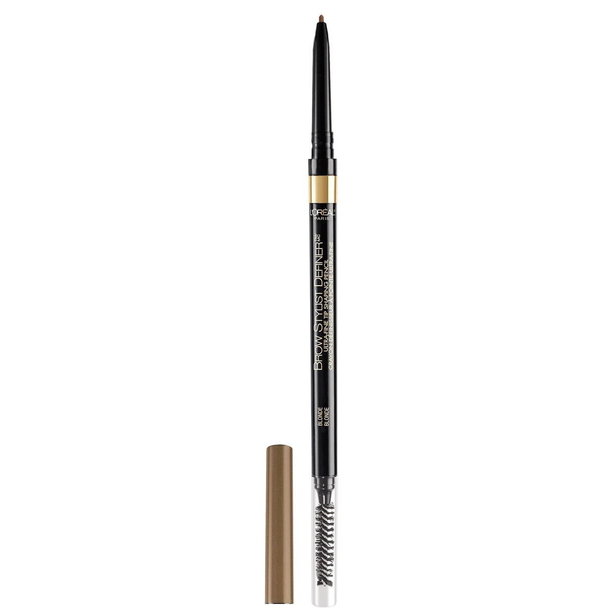 L'Oreal Paris Brow Stylist Definer Wasserfester Augenbrauenstift, Ultrafeiner mechanischer Stift, Blond, 0,003 Unzen (1er Pack)