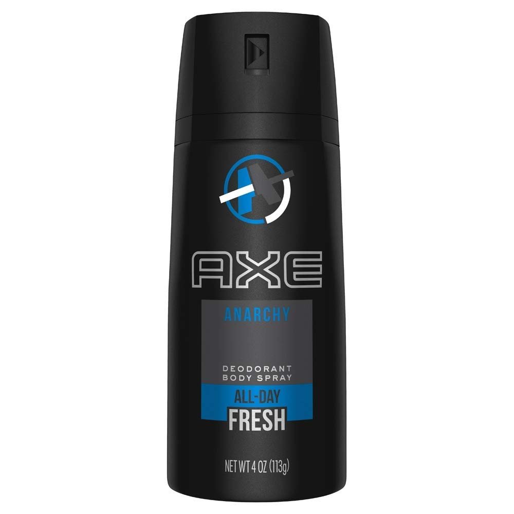 AXE Bodyspray Anarchy for Him 4 oz (4er-Pack) – Frischer Duft für den ganzen Tag