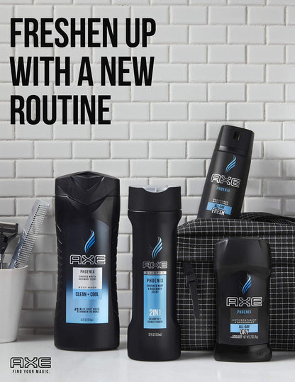 AXE Bodyspray Anarchy for Him 4 oz (4er-Pack) – Frischer Duft für den ganzen Tag