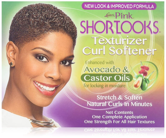 Luster's ShortLooks Texturizer Curl Softner (3er-Pack) – Sanfte Locken und Wellen für kurzes Haar