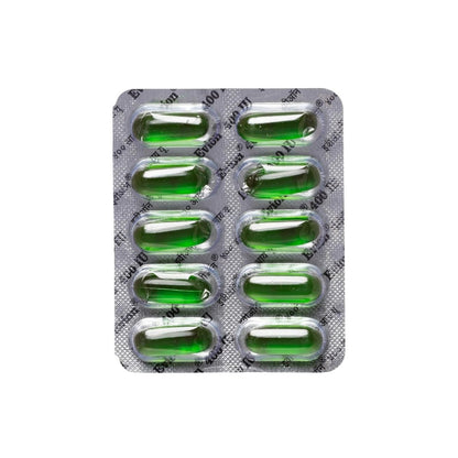 Evion Vitamin E 400 mg Kapseln – 50 Stück für strahlende Haut, starkes Haar und gesunde Nägel