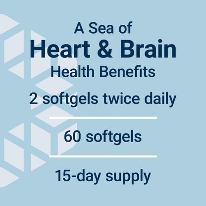 Life Extension Super Omega-3 EPA/DHA Fischöl mit Sesam-Lignanen und Olivenextrakt – Unterstützung für Herzgesundheit, Gehirngesundheit, Entzündungsreaktionen und Cholesterinspiegel, glutenfrei, nicht-GVO, 60 Softgels