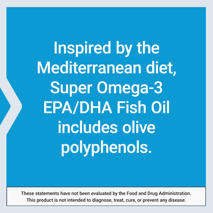 Life Extension Super Omega-3 EPA/DHA Fischöl mit Sesam-Lignanen und Olivenextrakt – Unterstützung für Herzgesundheit, Gehirngesundheit, Entzündungsreaktionen und Cholesterinspiegel, glutenfrei, nicht-GVO, 60 Softgels