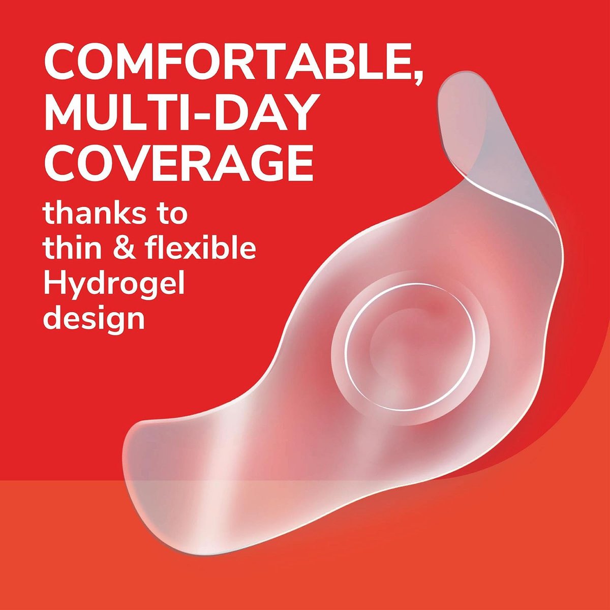 Dr. Scholl's Hühneraugen-Polster mit Hydrogel-Technologie, 6 Stück – sofortige und langanhaltende Schmerzlinderung durch Polsterung gegen Schuhdruck und Reibung