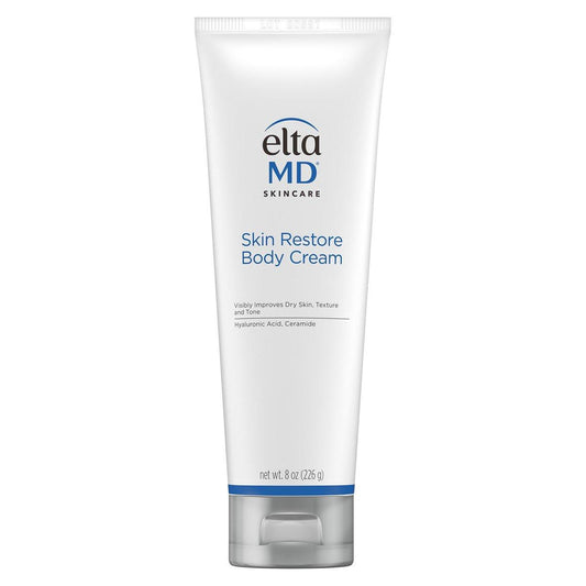 EltaMD Skin Restore Body Cream – Feuchtigkeitsspendende Körperlotion mit Hyaluronsäure und Niacinamid, 8 oz Tube