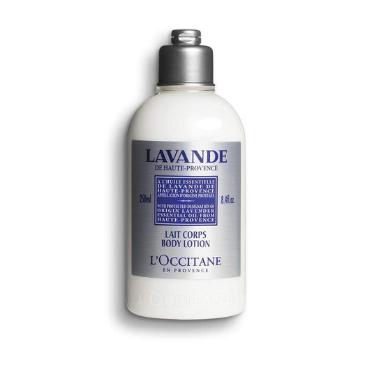L'Occitane Bio Lavendel Körperlotion, 250 ml - Feuchtigkeitsspendend & Beruhigend