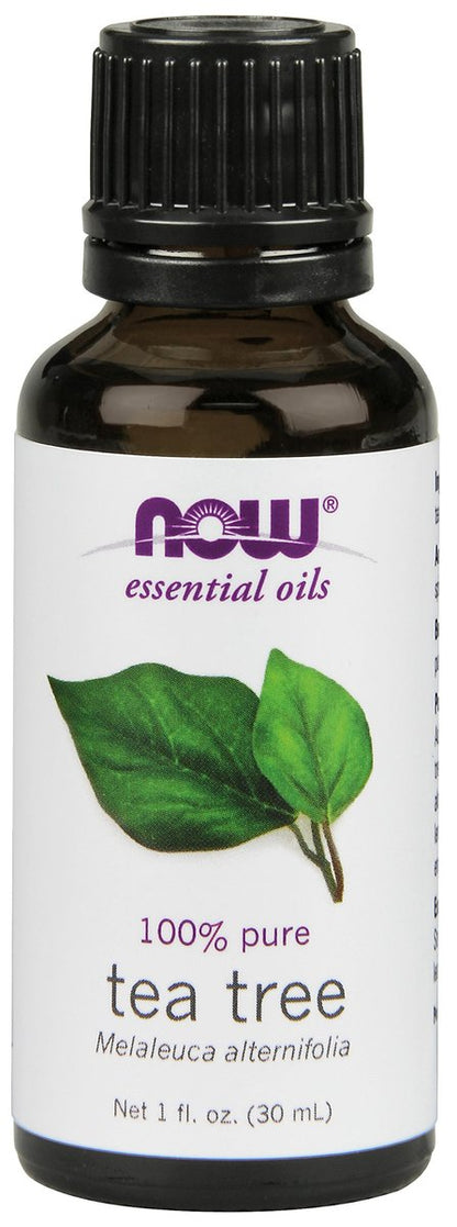 NOW Foods Teebaumöl, 1 Fl Oz (2er-Pack) – 100% reines ätherisches Öl
