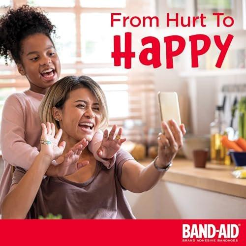 Band-Aid Marke Sterile Pflaster für Kinder mit Nickelodeon Paw Patrol Motiven, Individuell Verpackt, für Kleine Schnitte und Schrammen, Verschiedene Größen, 20 Stück