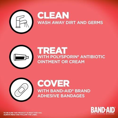 Band-Aid Marke Sterile Pflaster für Kinder mit Nickelodeon Paw Patrol Motiven, Individuell Verpackt, für Kleine Schnitte und Schrammen, Verschiedene Größen, 20 Stück