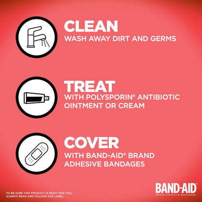 Band-Aid Marke Sterile Pflaster für Kinder mit Nickelodeon Paw Patrol Motiven, Individuell Verpackt, für Kleine Schnitte und Schrammen, Verschiedene Größen, 20 Stück
