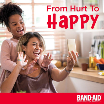 Band-Aid Marke Sterile Pflaster für Kinder mit Nickelodeon Paw Patrol Motiven, Individuell Verpackt, für Kleine Schnitte und Schrammen, Verschiedene Größen, 20 Stück