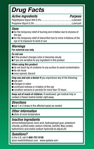 Systane Ultra Benetzende Augentropfen, 25 Stück