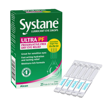 Systane Ultra Benetzende Augentropfen, 25 Stück