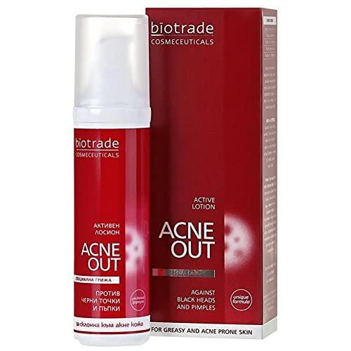 Biotrade Acne Out Active Lotion 60ml – Anti-Akne Lotion gegen Pickel, Mitesser und Whiteheads