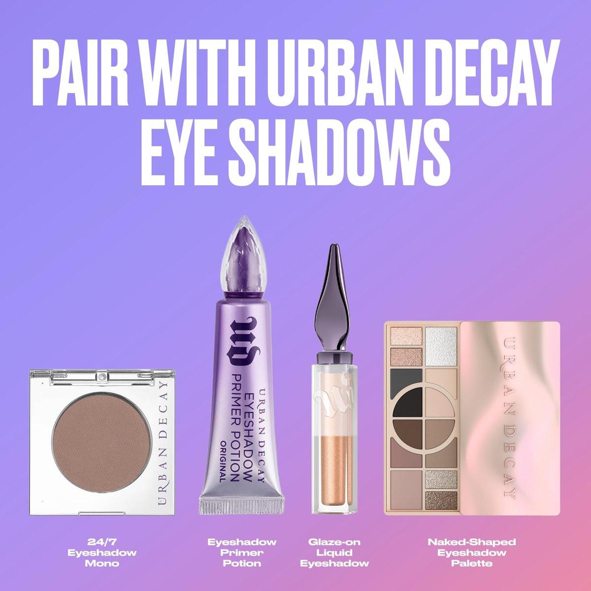 Urban Decay Matte Lidschatten-Primer Potion Eden – Langanhaltende, cremefeste Lidschattenbasis für intensive Farben & geschmeidige Lidhaut, 0,33 fl oz