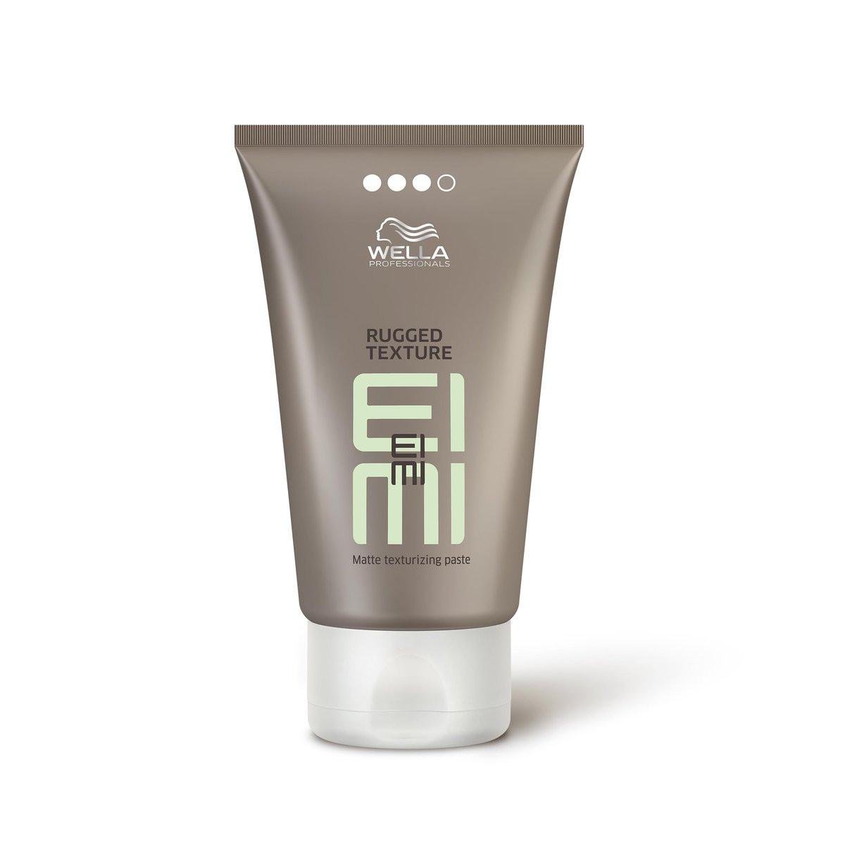 Wella Professionals EIMI Rugged Texture | Matte Texturierende Paste mit starkem Halt & Definition | Haarstyling Pomade | 75 ml