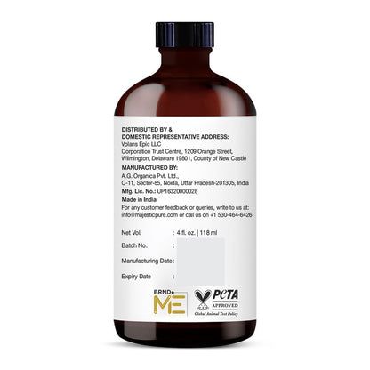 Majestic Pure Clary Salbei Ätherisches Öl – 100% rein und natürlich, 4 Fl Oz mit Glaspipette