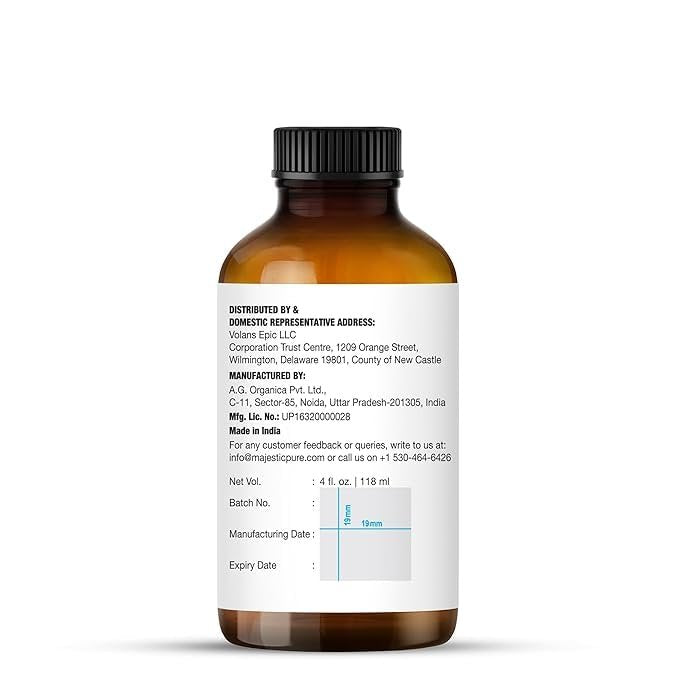 Majestic Pure Myrrhe Ätherisches Öl mit Glaspipette – 100 % rein und natürlich – 118 ml