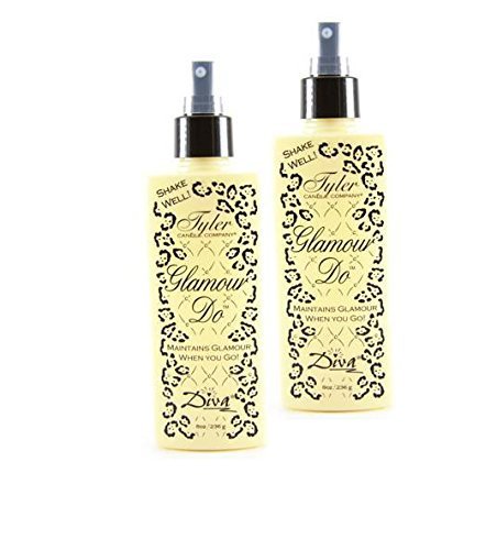 Tyler Diva Glamour Do Candle Spray (4 Oz), 2er-Pack – Luxuriöser Raumduft