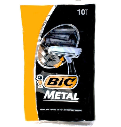 BIC Metal Einweg-Rasierer für Herren, 10 Stück x 3 Packungen