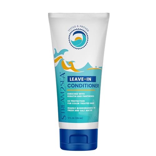Leave-In Conditioner – Entwirrt & spendet Feuchtigkeit, natürliche, riffsichere Formel, sulfat- & parabenfrei mit UV-Schutz von Stream2Sea