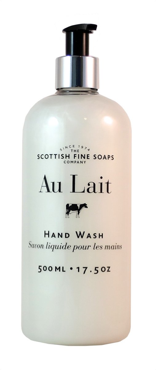 Scottish Fine Soaps Au Lait Flüssigseife - XLARGE (500 ml / 17,5 oz) Handseife