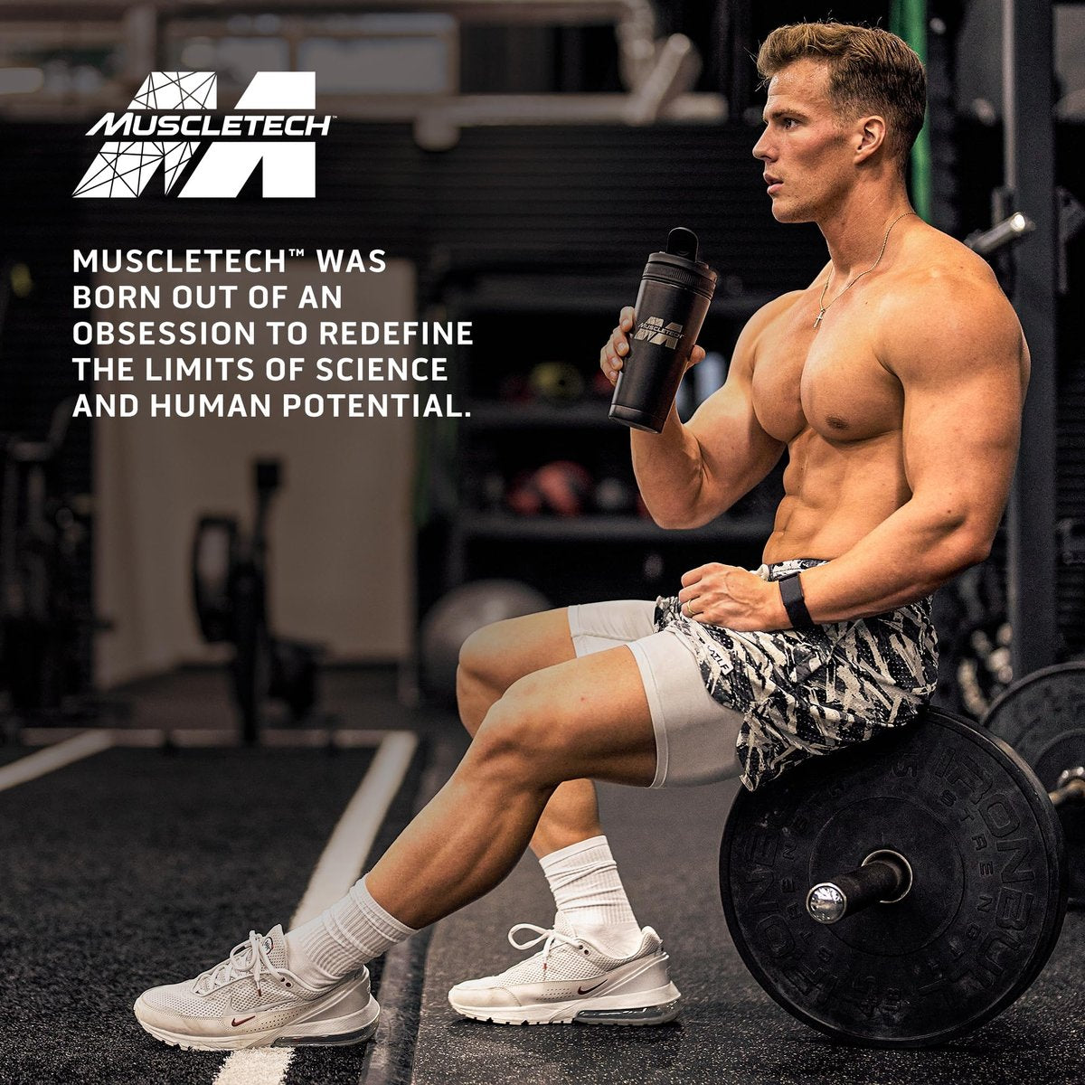 MuscleTech AlphaTest Testosteron-Booster für Männer – 120 Kapseln mit Tribulus Terrestris & Boron für Muskelwachstum, Ausdauer und Energie