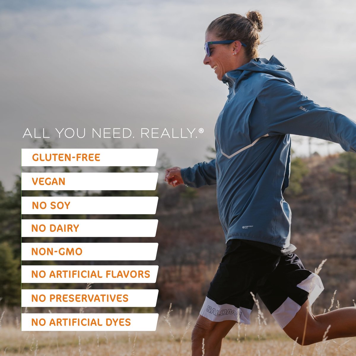 Tailwind Grab-and-Go Endurance Fuel Single Serve Assorted Flavors (8er-Pack) – Hydrationsgetränk mit Elektrolyten und Kohlenhydraten, vegan, glutenfrei