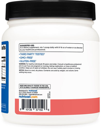 Nutricost BCAA Pulver 2:1:1 (Wassermelone) - 60 Portionen