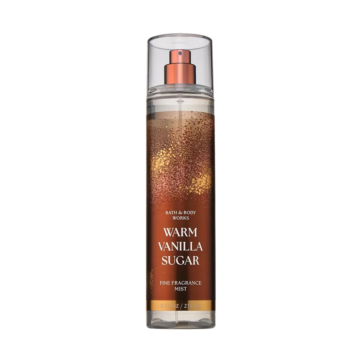 Bath & Body Works Warm Vanilla Sugar Duftspray für Frauen, 236 ml – langanhaltender Körperspray mit süßem Vanille- und Zuckerduft