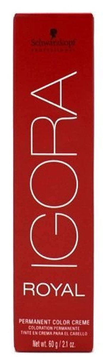 Schwarzkopf Professional Igora Royal Permanente Haarfarbe 4-88 Mittelbraun Rot Extra 60g