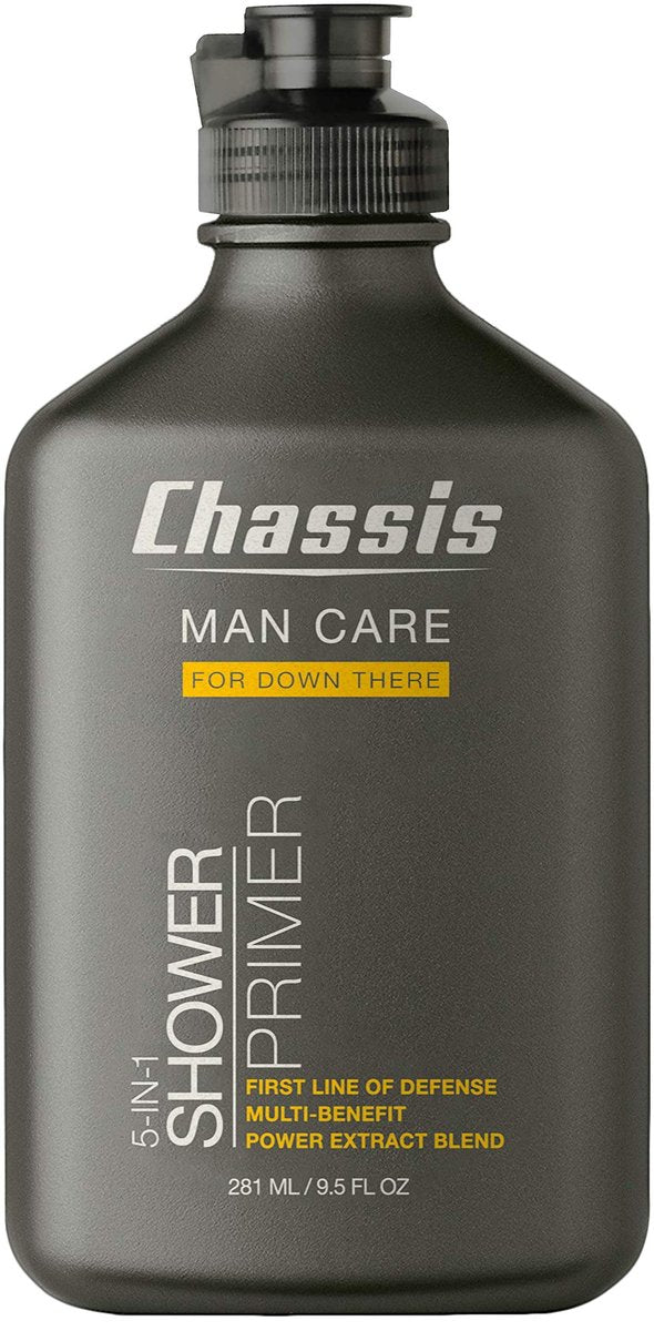 Chassis 5-in-1 Shower Primer – Herren Anti-Chafing Gel & Tiefenreinigendes Duschgel