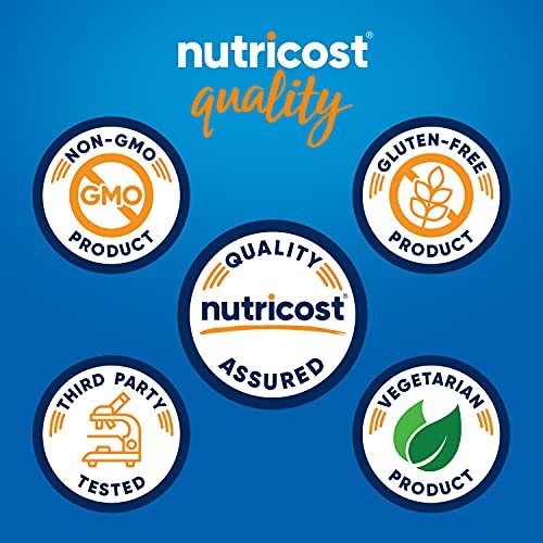 Nutricost Kurkuma Curcumin mit BioPerin und 95 % Curcuminoide, 2300 mg, 120 Kapseln, Vegane Kapseln, 767 mg pro Kapsel, 40 Portionen, Glutenfrei, Nicht-GVO