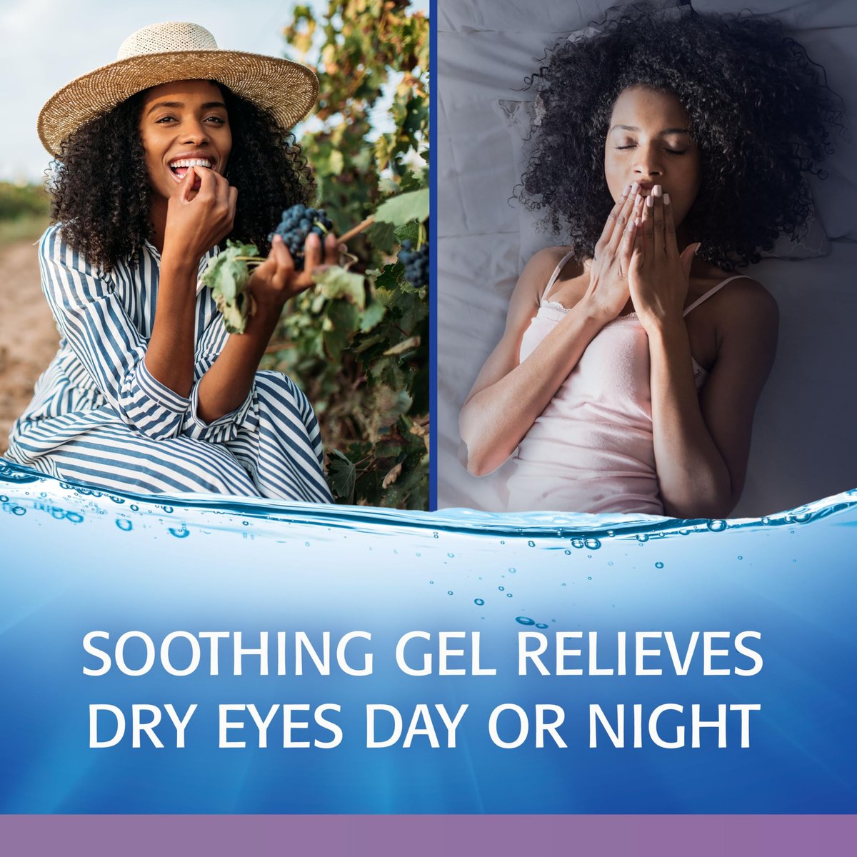 Refresh Optive Gel Augentropfen – Feuchtigkeitsspendendes Gleitgel für trockene Augen, 0,33 Unzen, steril