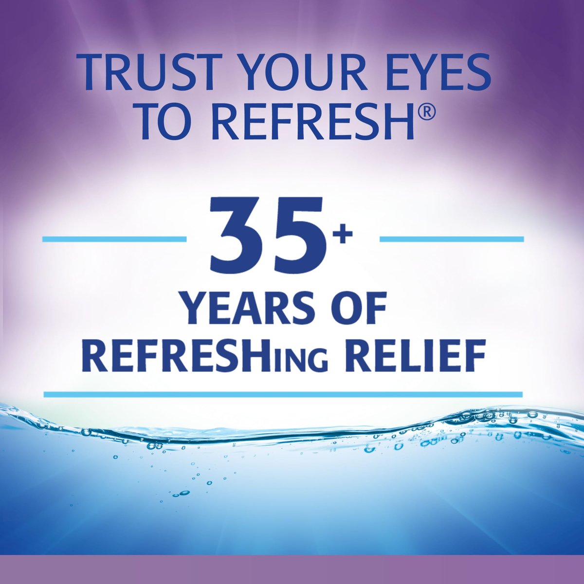 Refresh Optive Gel Augentropfen – Feuchtigkeitsspendendes Gleitgel für trockene Augen, 0,33 Unzen, steril