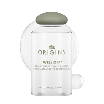 Origins Well Off Sanfter und schneller Augen-Make-up-Entferner | Augenärztlich getestet | Nicht fettend + nicht reizend | Für alle Hauttypen, 150 ml