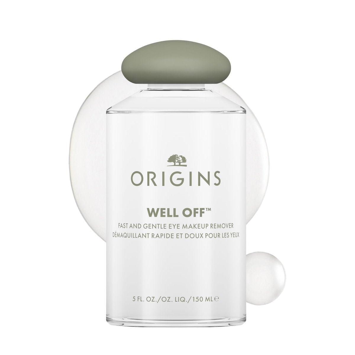 Origins Well Off Sanfter und schneller Augen-Make-up-Entferner | Augenärztlich getestet | Nicht fettend + nicht reizend | Für alle Hauttypen, 150 ml