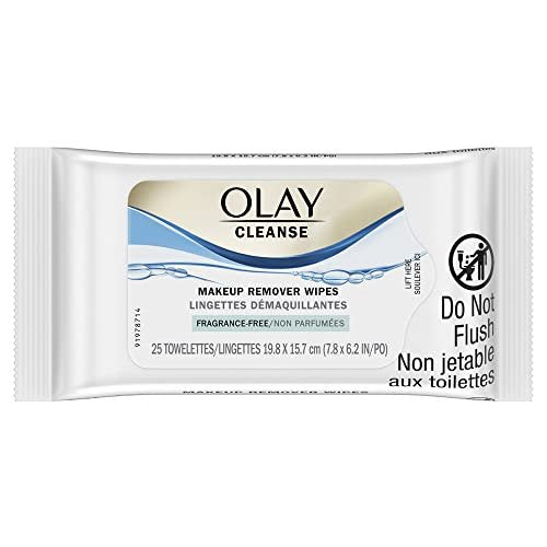 Olay Reinigungstücher Make-up Entferner, Duftfrei, 25 Stück
