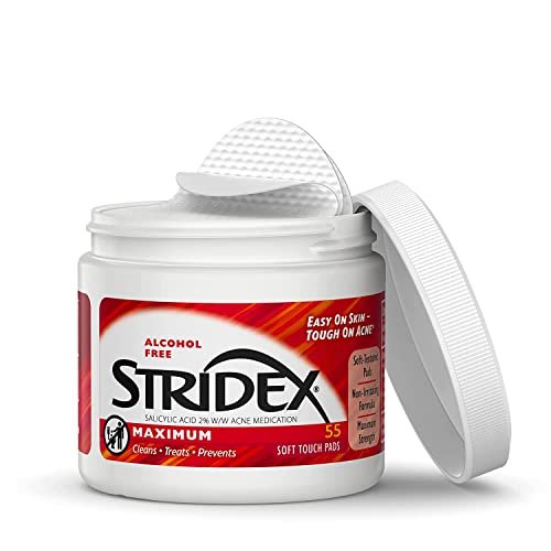 Stridex Maximum Stärke medizinische Pads, 55 Stück (2er-Pack)