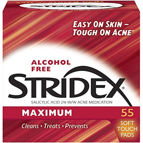 Stridex Maximum Stärke medizinische Pads, 55 Stück (2er-Pack)